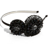 Cara Accessories 'Right Round' Crystal & Metal Headband